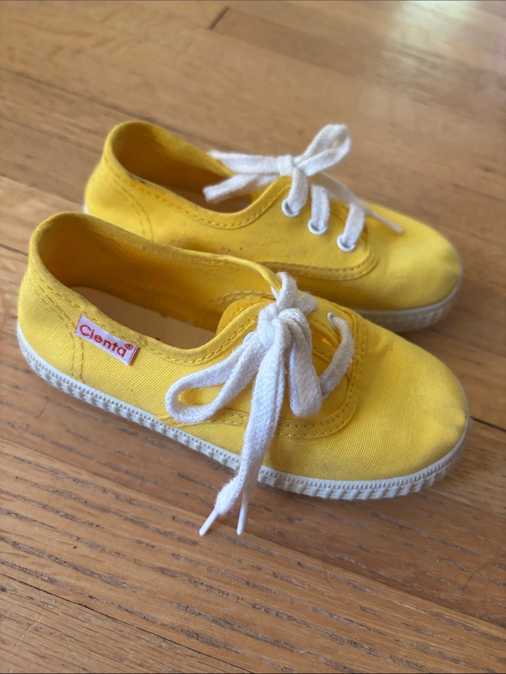 Toddler Cienta Yellow Sneakers